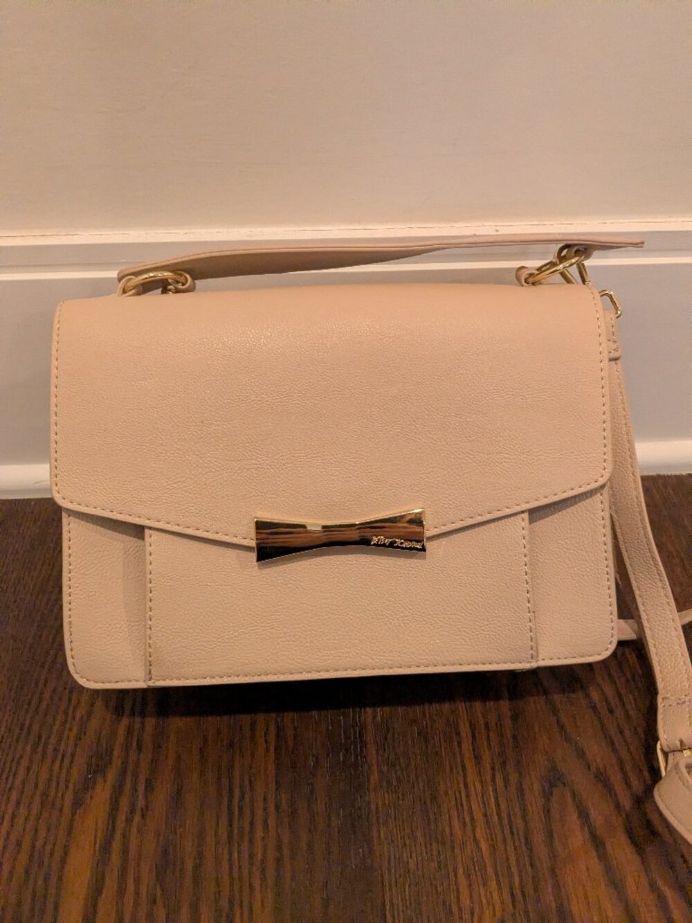 Betsey Johnson Beige Purse